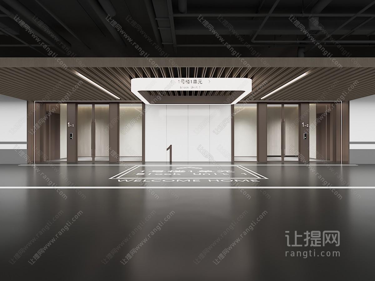 地下室内停车场
