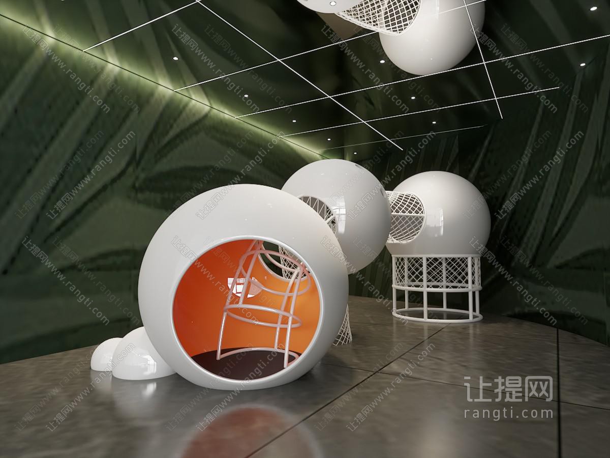 现代儿童娱乐设施
