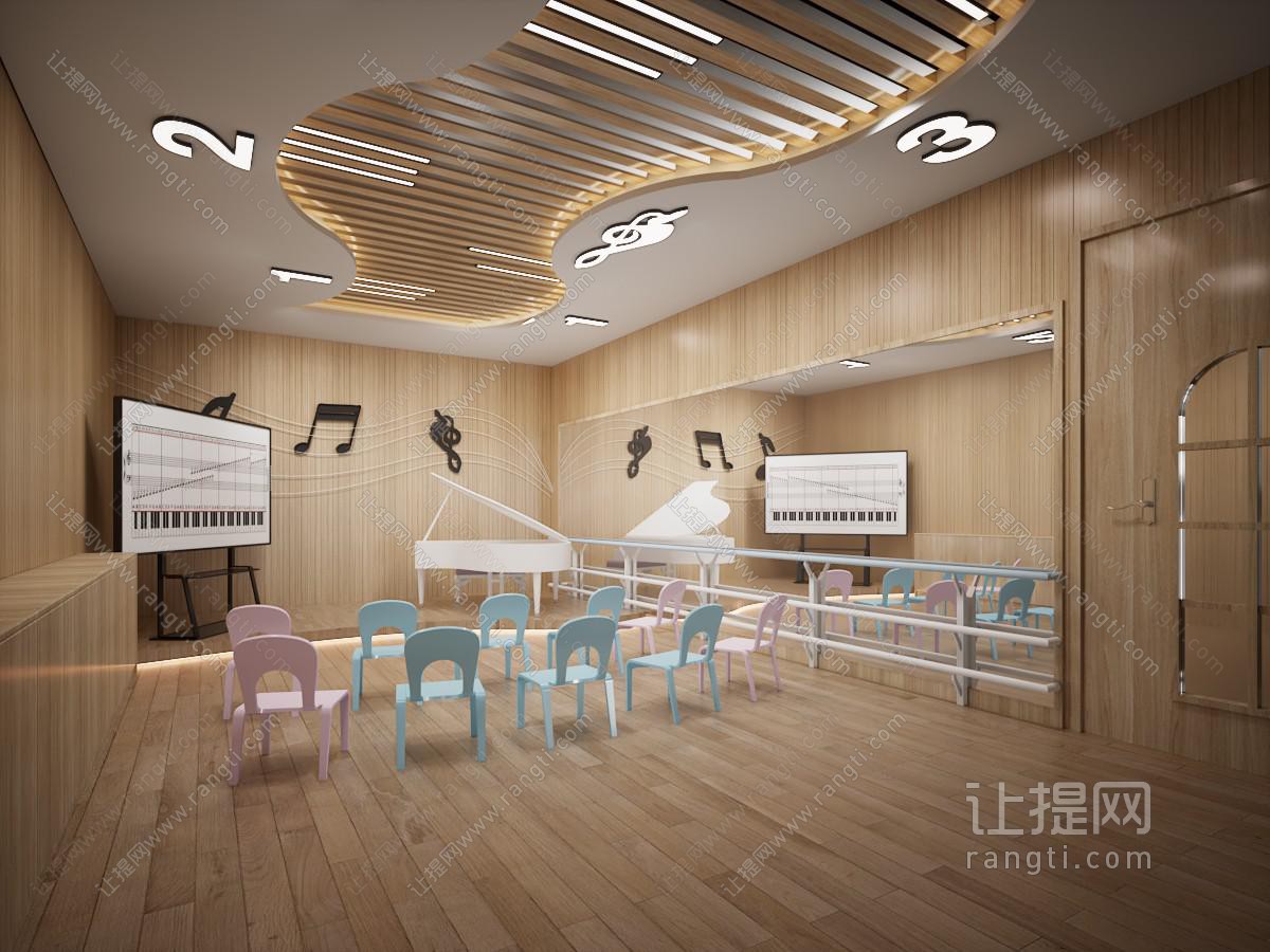 现代幼儿园音乐教室