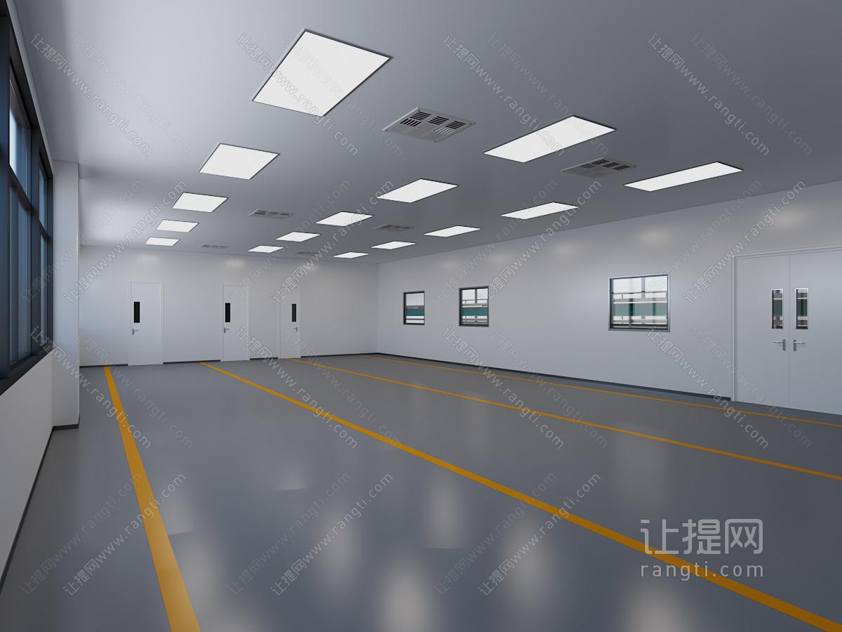现代生产车间