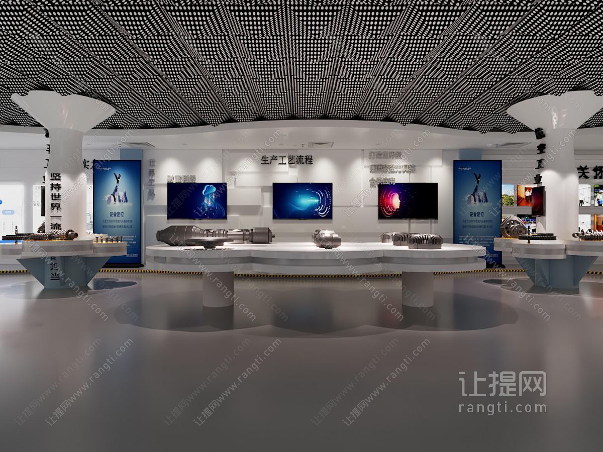 现代机器零件科技展厅