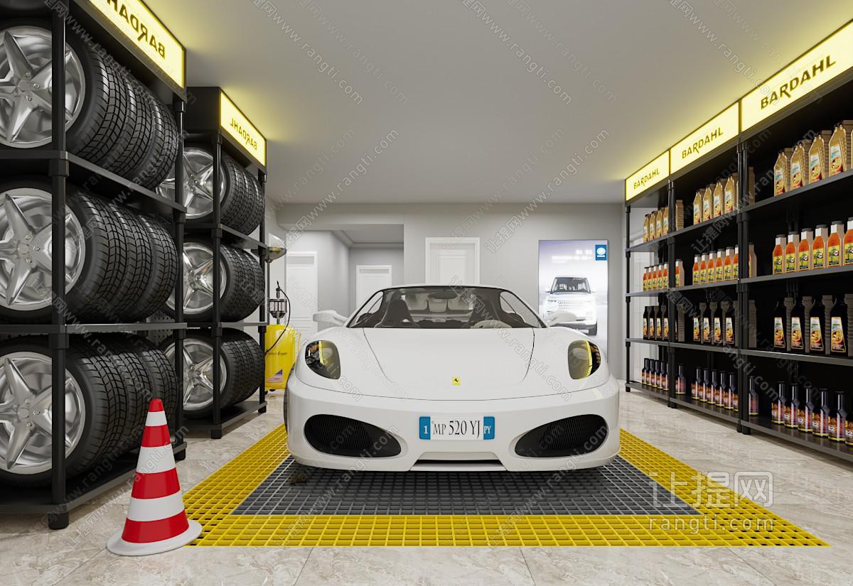 现代汽车4S店 美容维修店