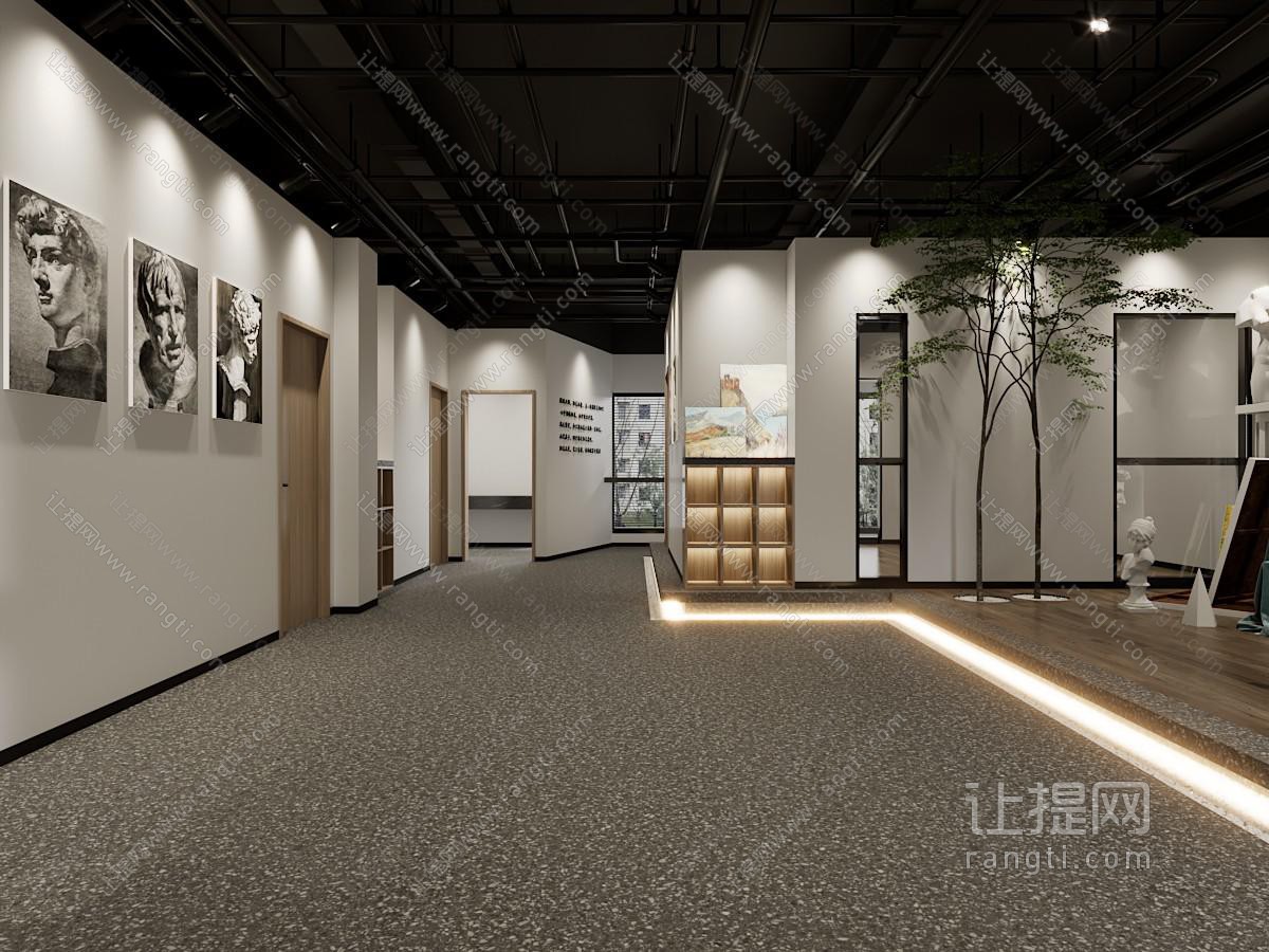 现代美术教室 画室