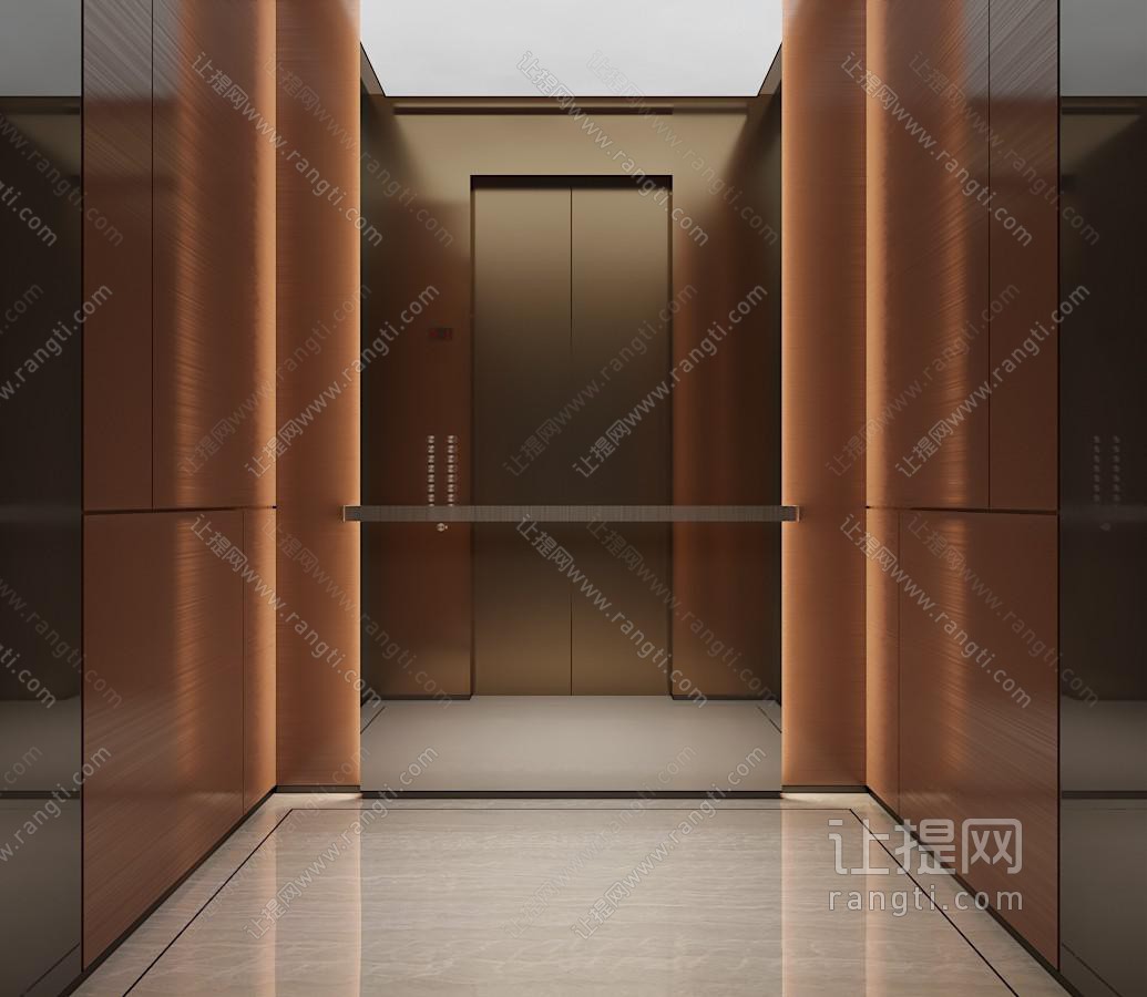 现代电梯轿厢