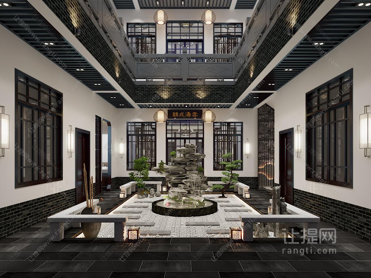 新中式古建筑
