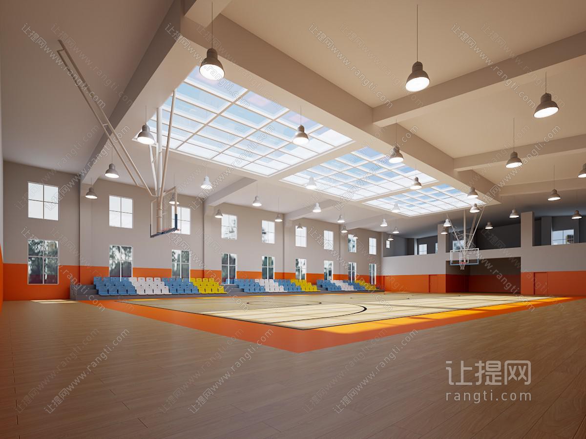 现代篮球馆 体育馆