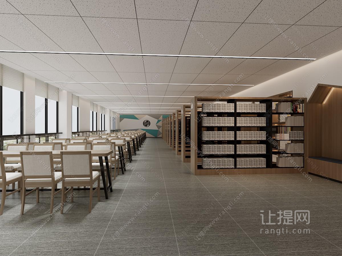 新中式图书馆