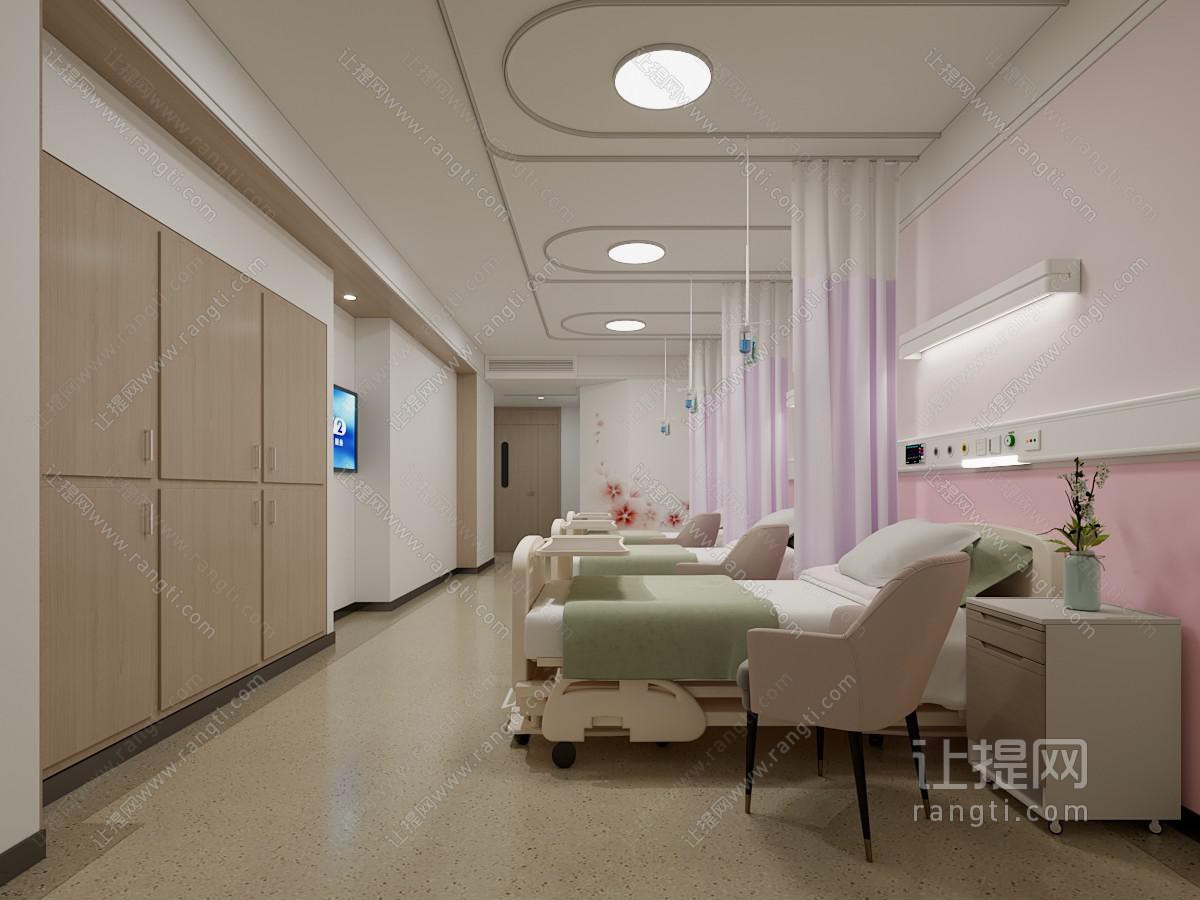 现代医院病房