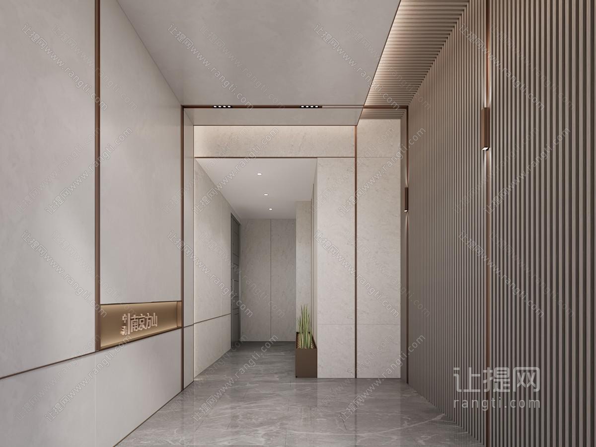 现代入户门厅