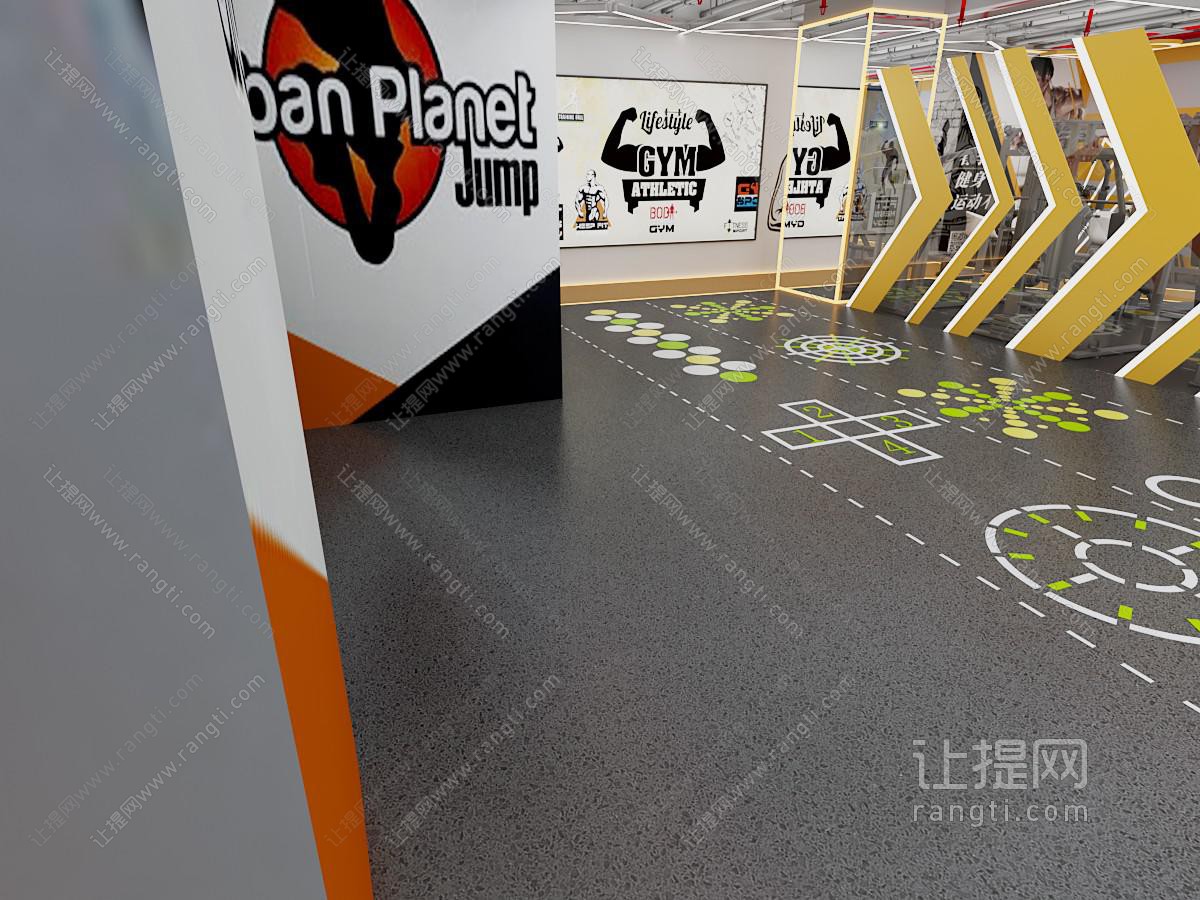 现代健身房