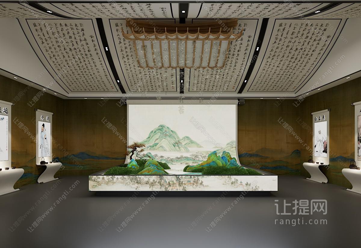 新中式中式博物馆