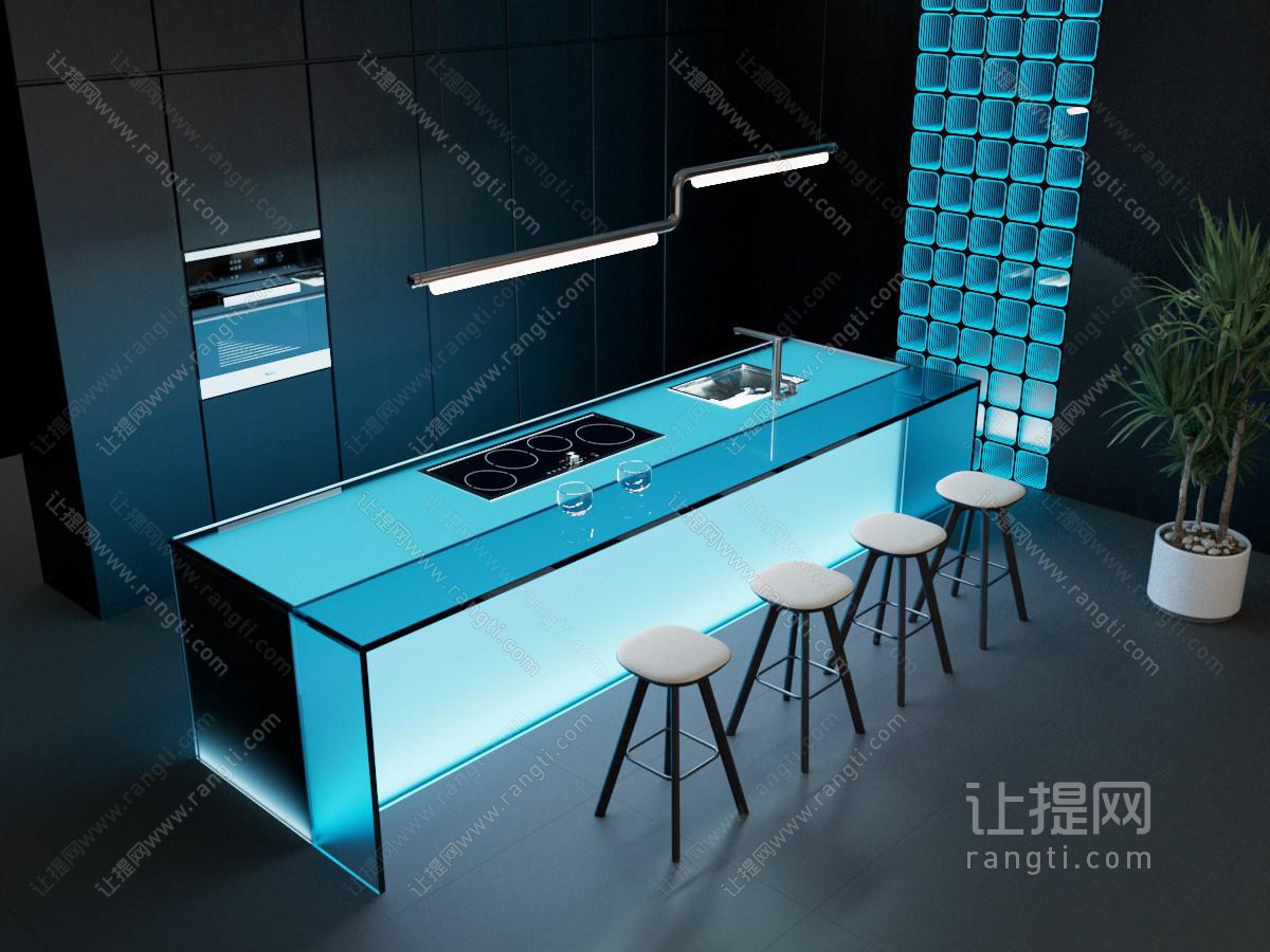 现代吧台