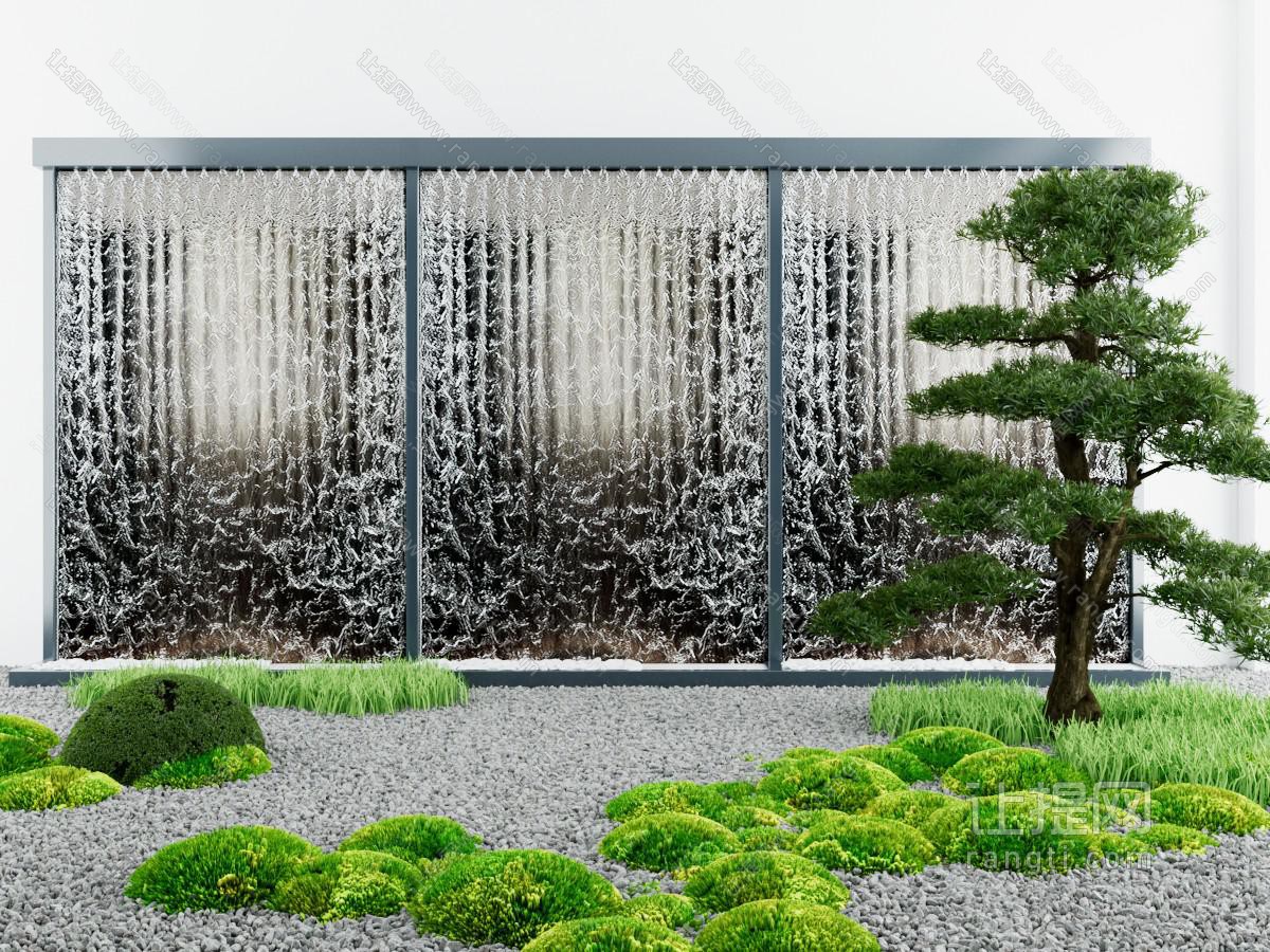 现代庭院景观小品