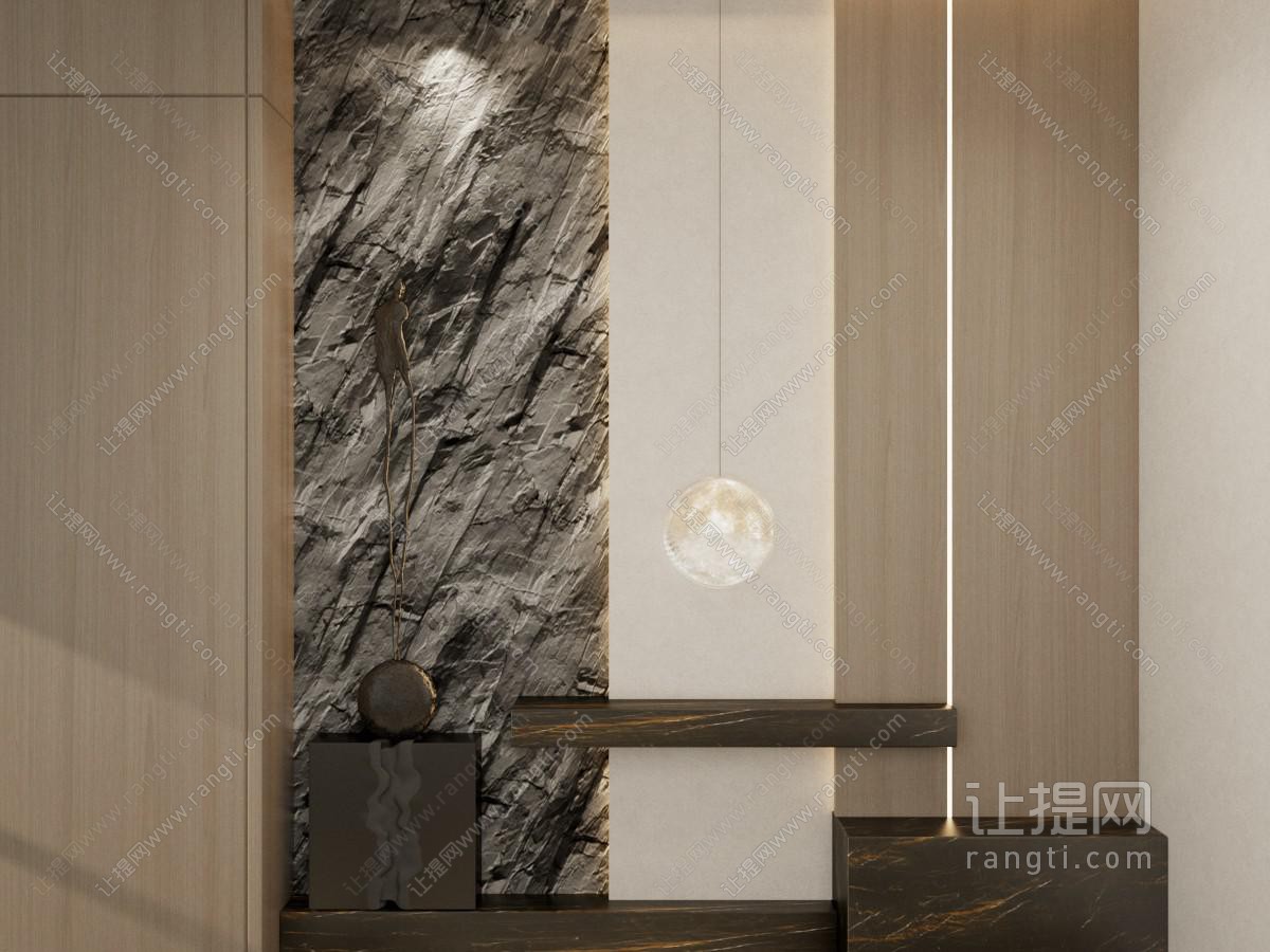 现代玄关隔断