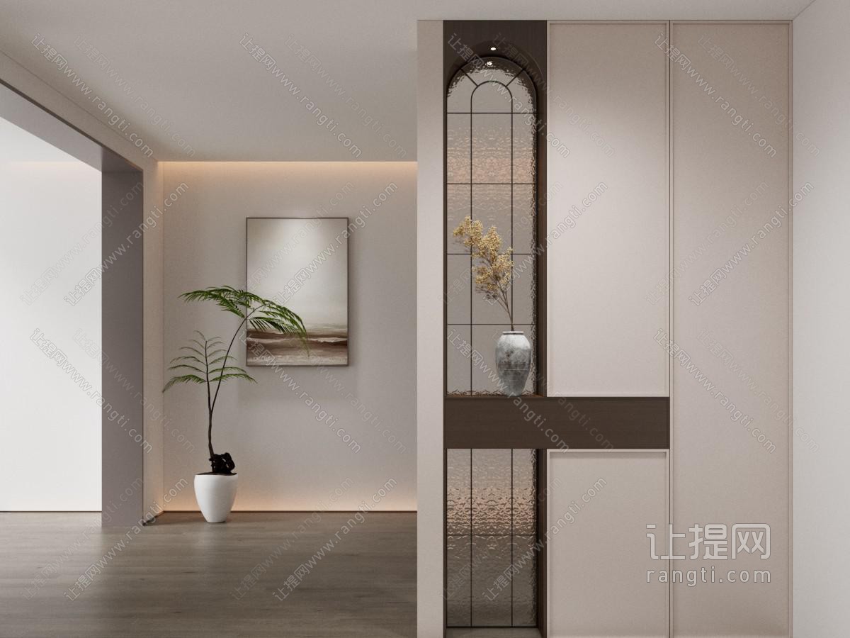中古风玄关 入户玄关