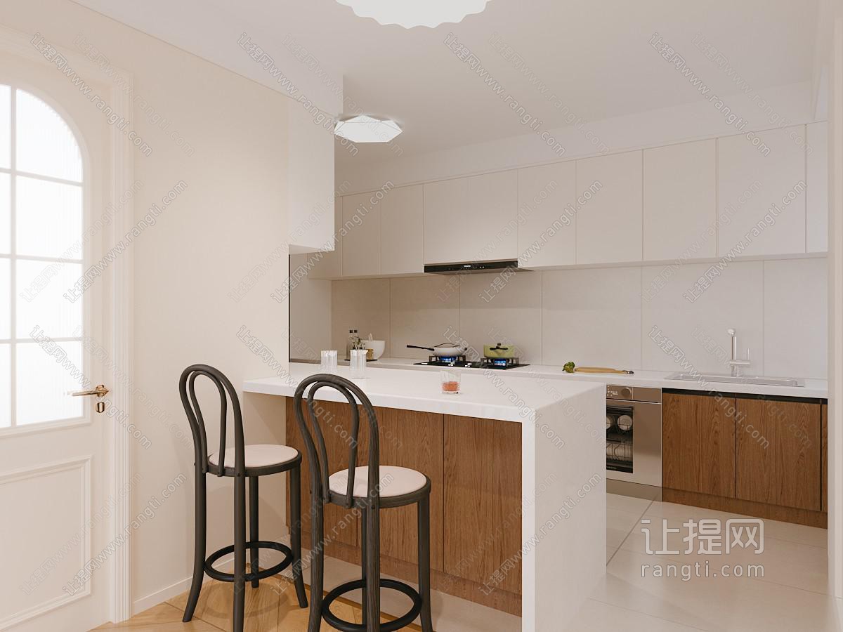 法式风格吧台吧椅