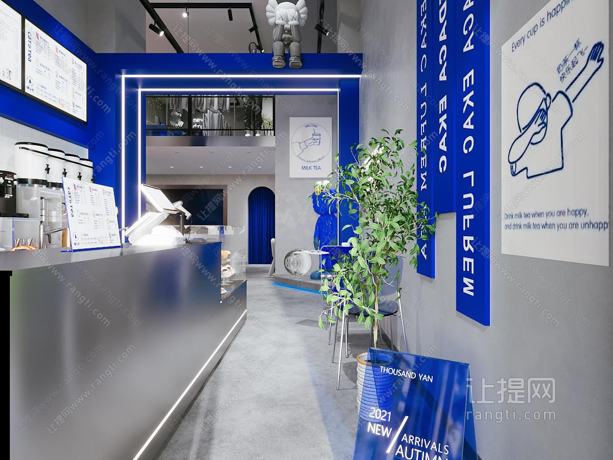 现代烘焙面包店 甜品店