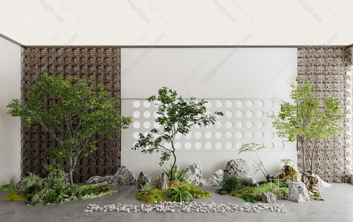 室内造景 植物堆