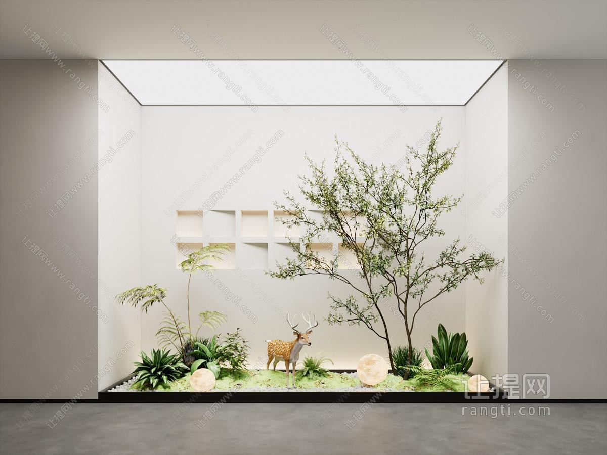 景观植物造景 植物堆