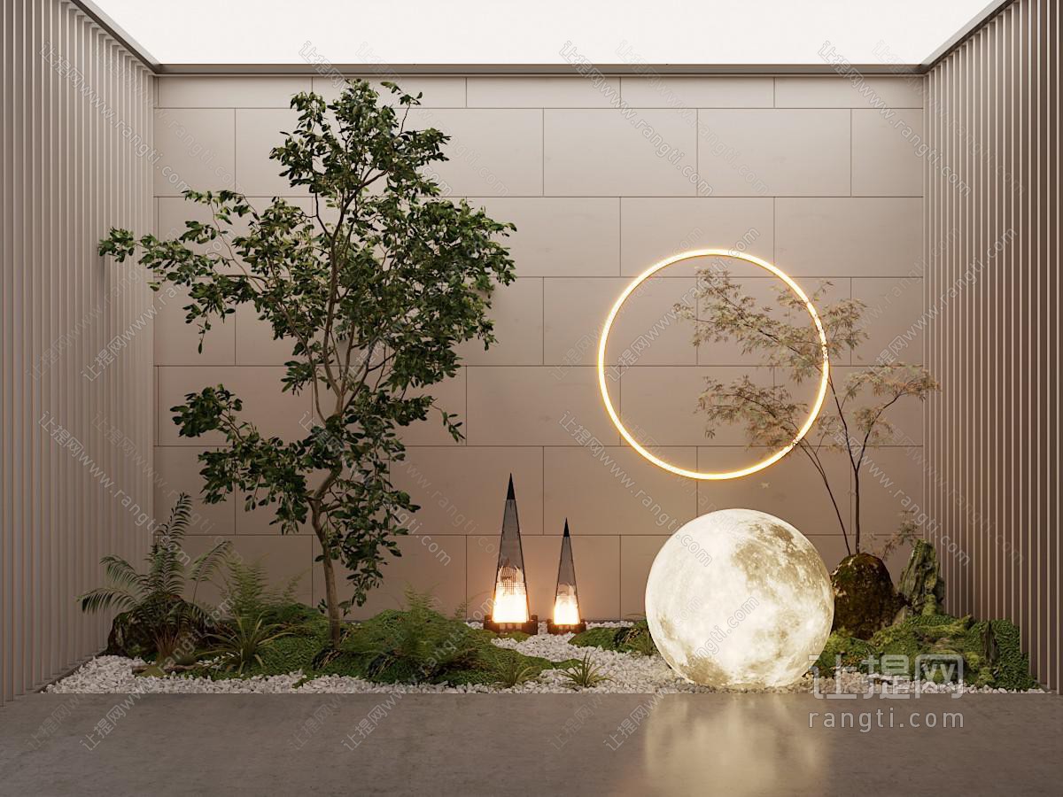 室内造景 植物堆