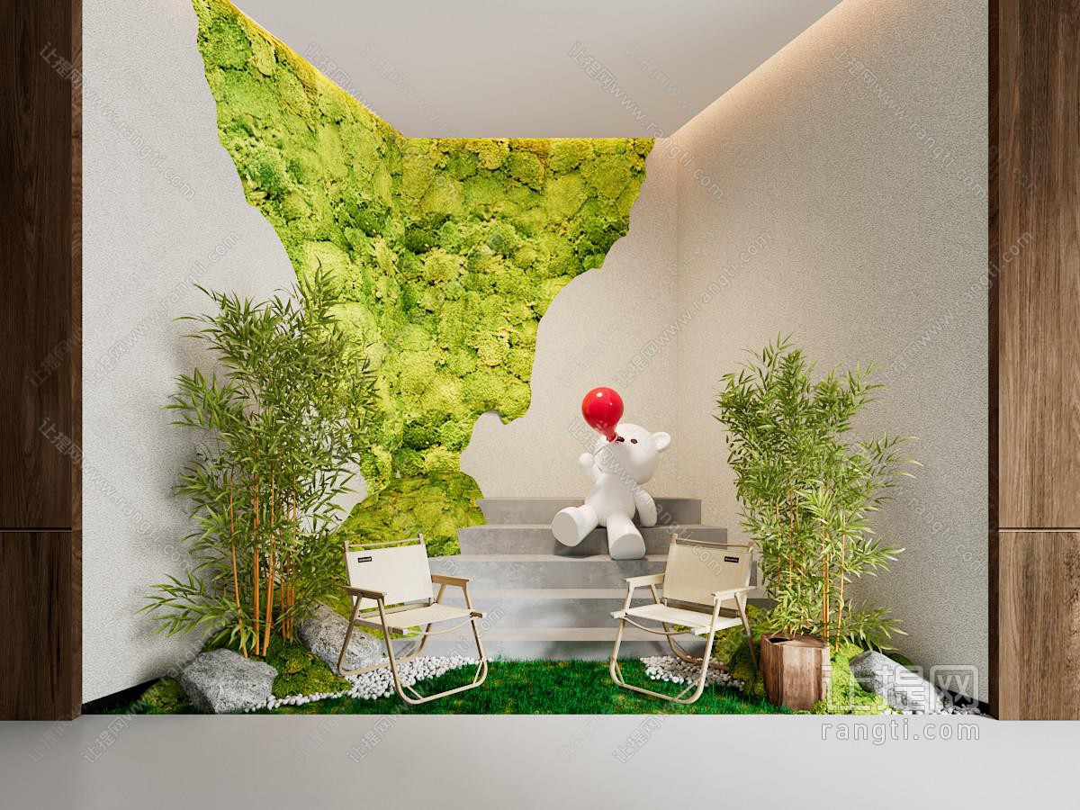 室内景观植物小品