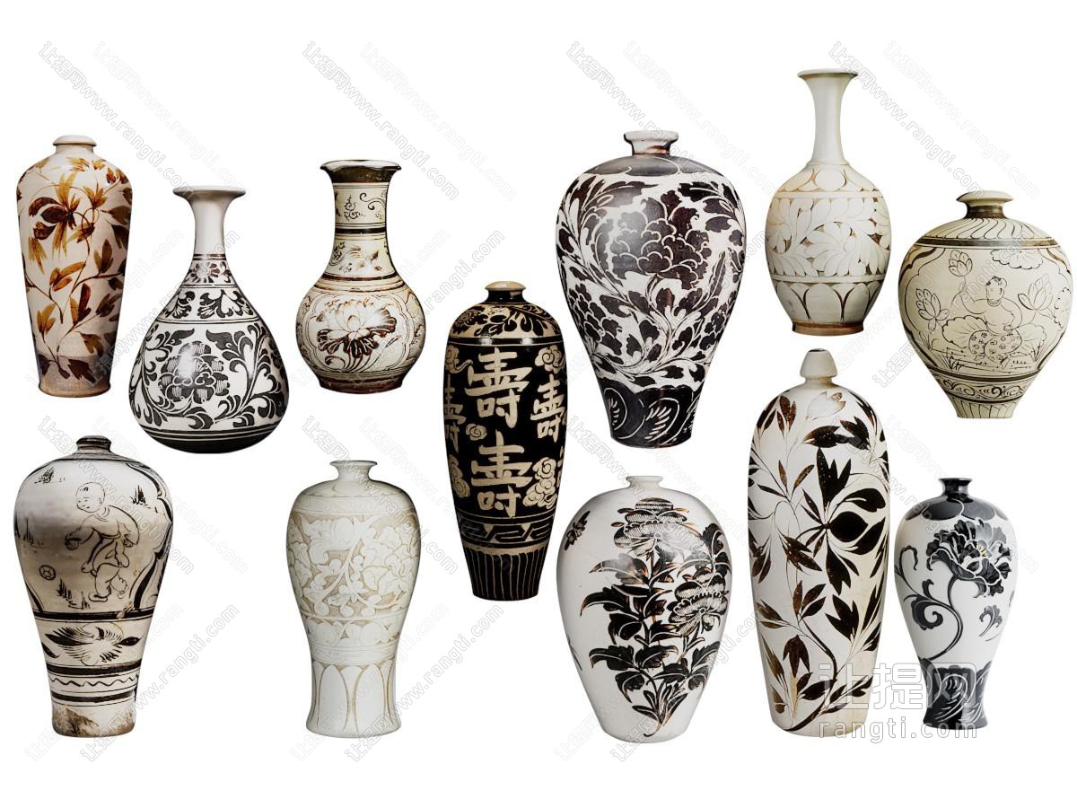 现代瓷器