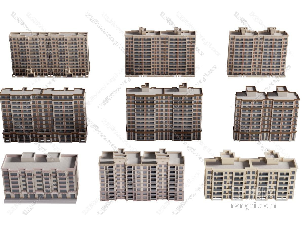 高层住宅 小洋房