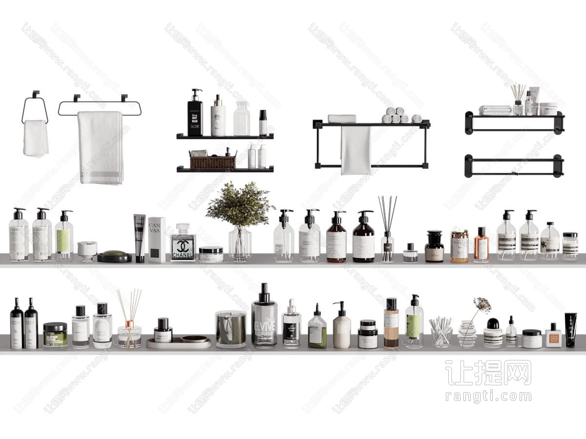 洗浴用品 毛巾架 洗漱用品