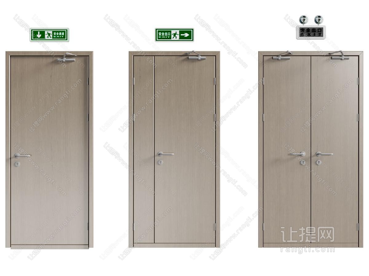 现代消防门 安全出口