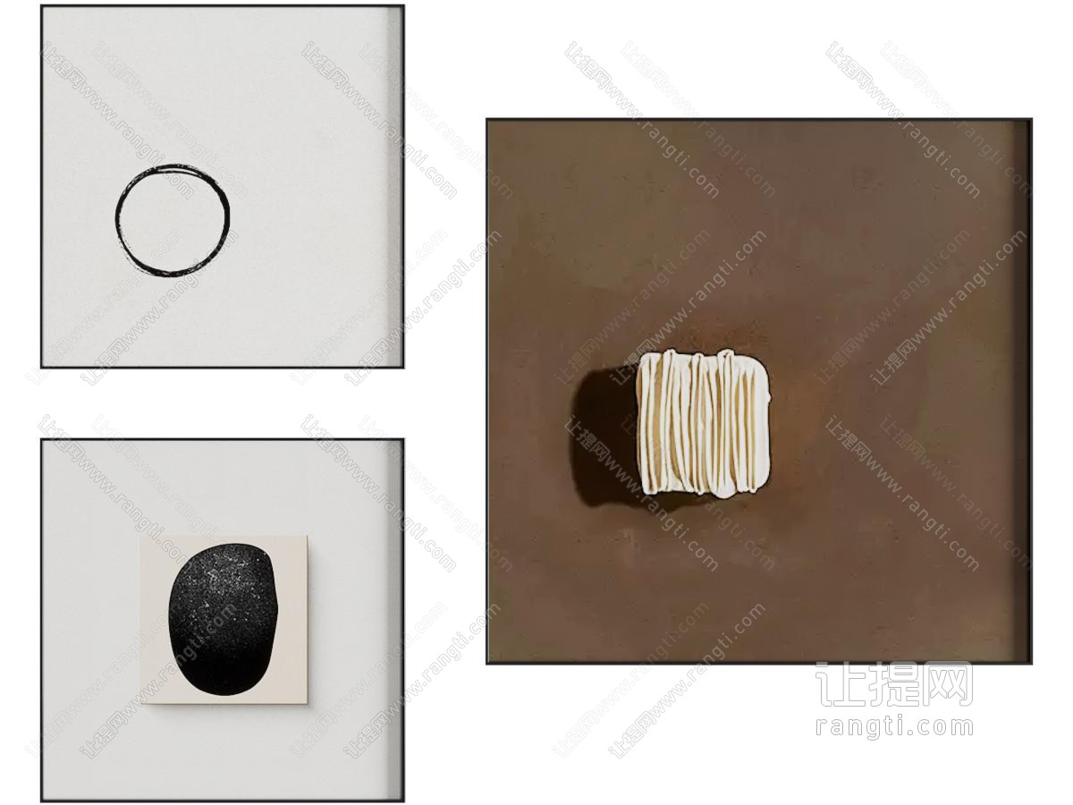 现代简约挂画