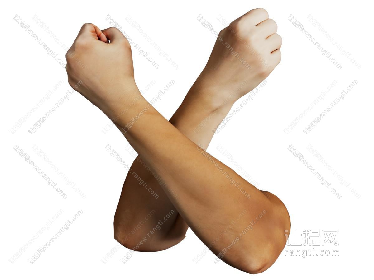 现代 手 拳头 手势