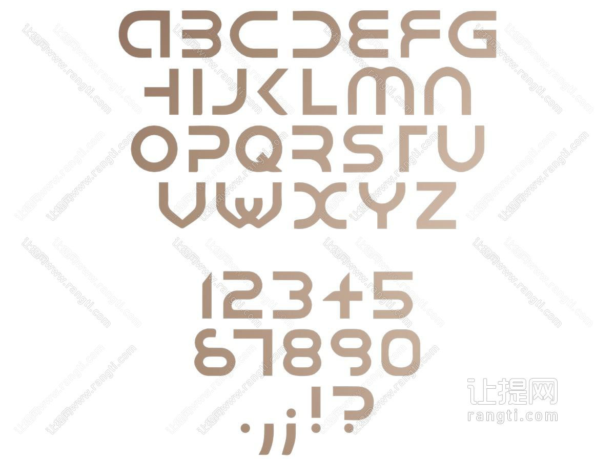 金属字墙饰 墙面字 公司文化 数字图标