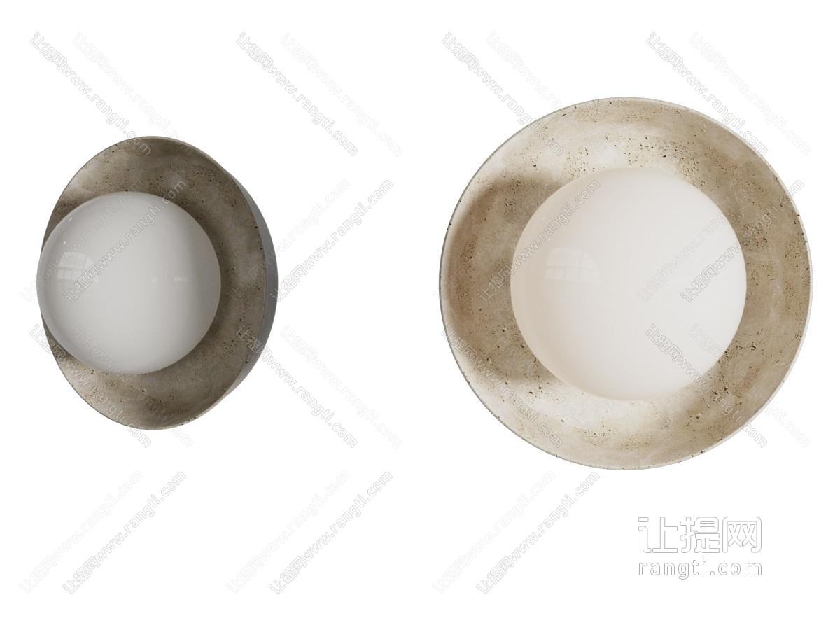 侘寂风壁灯