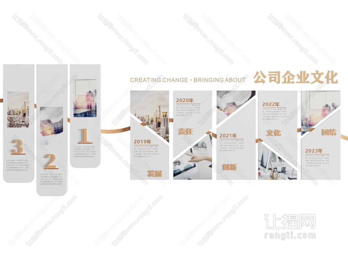 企业文化墙 宣传栏 标语 公司发展墙