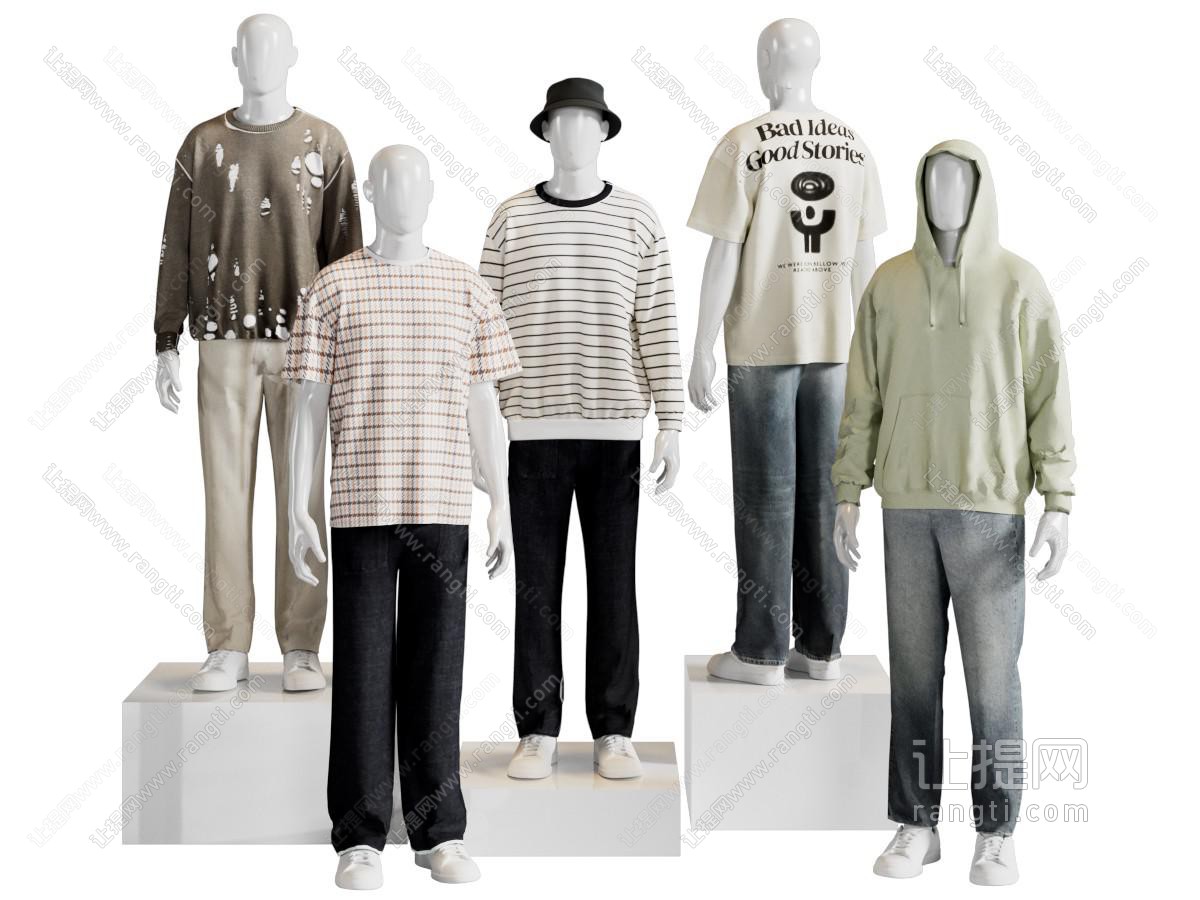 商场时装服装展示