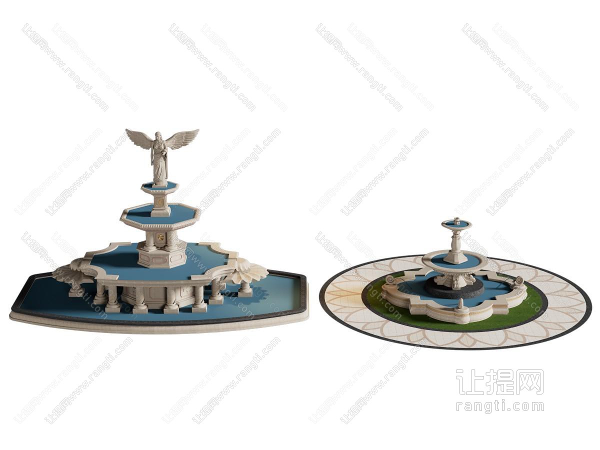 欧式喷泉 水景 园艺小品