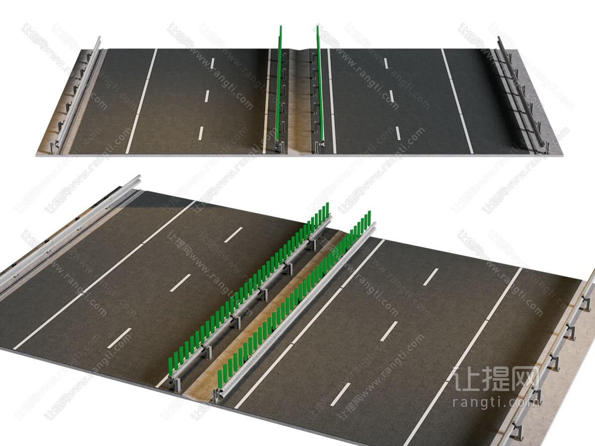 现代柏油马路 道路