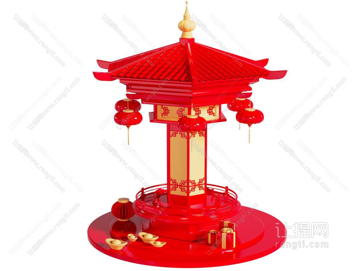 新中式新春节日美陈