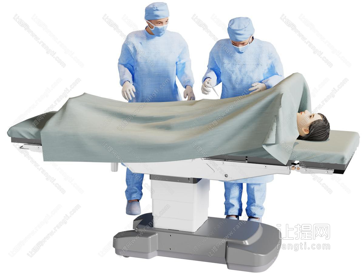 现代做手术的医生 病人 多人 人物
