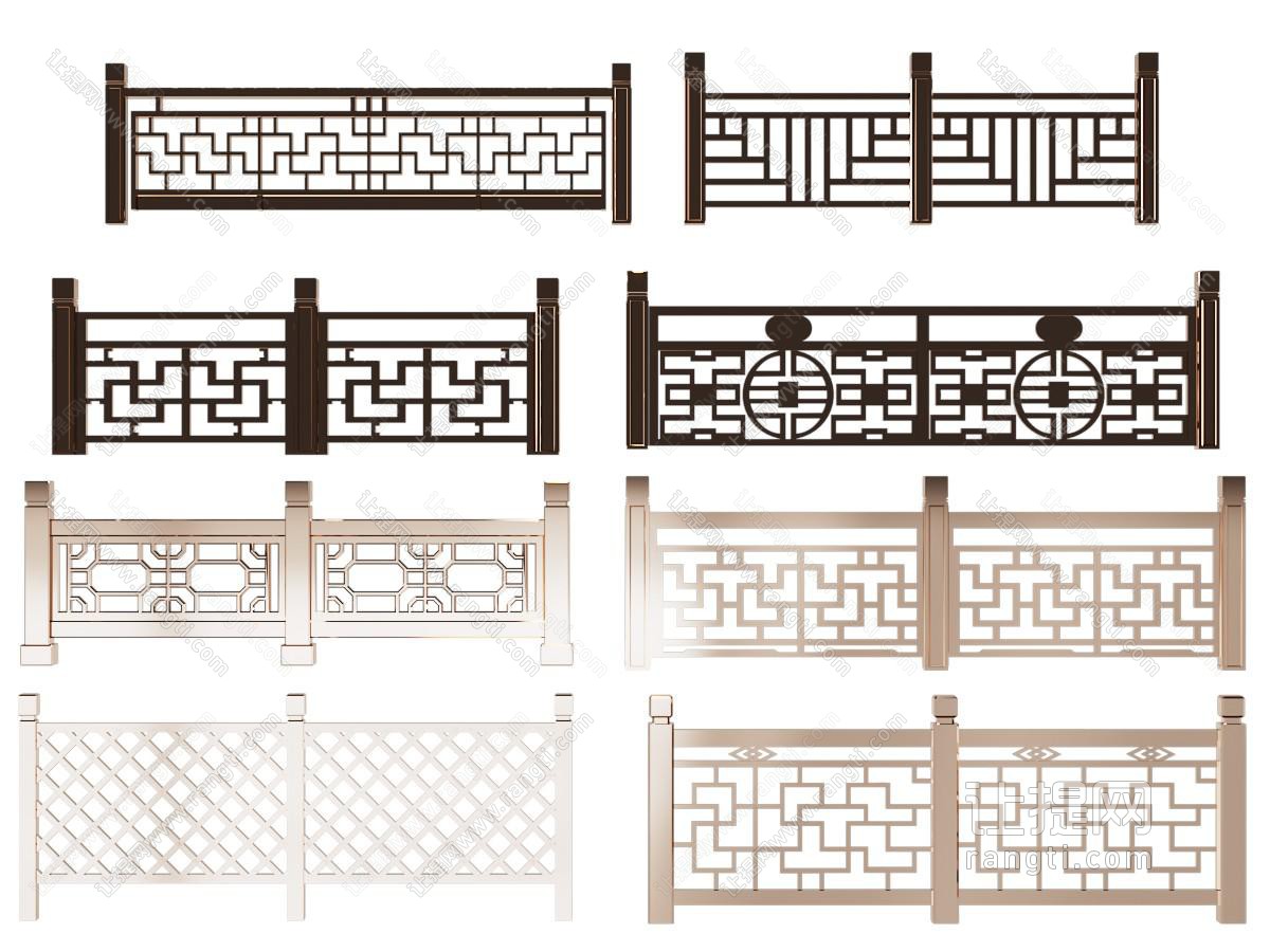 新中式栏杆