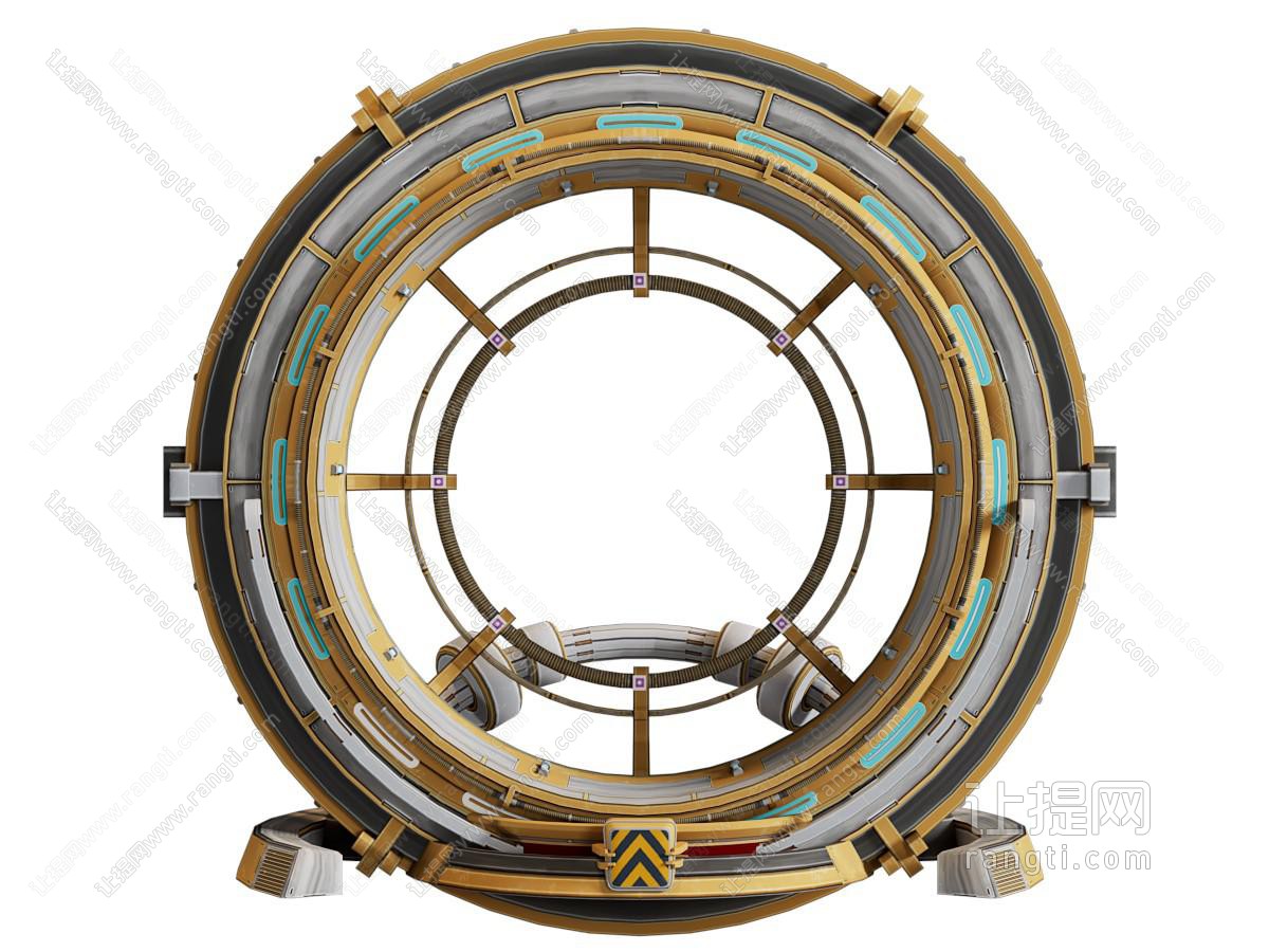 现代科幻传送门 科幻空间传送装置