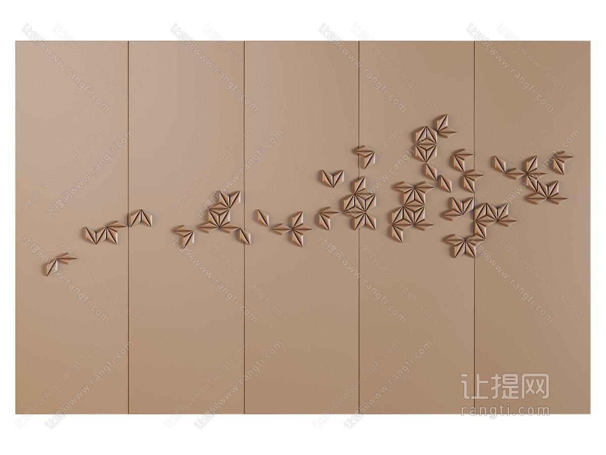 现代软包背景墙