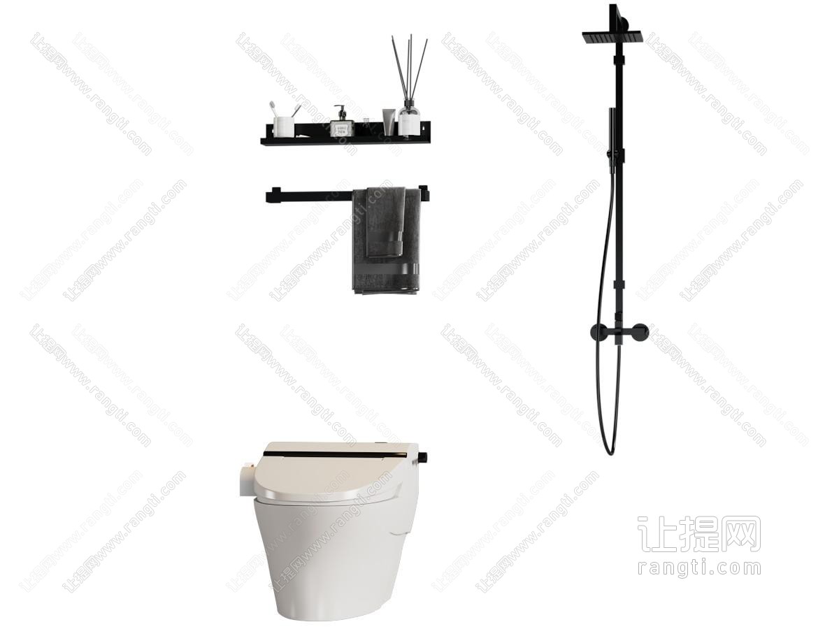 现代座便器