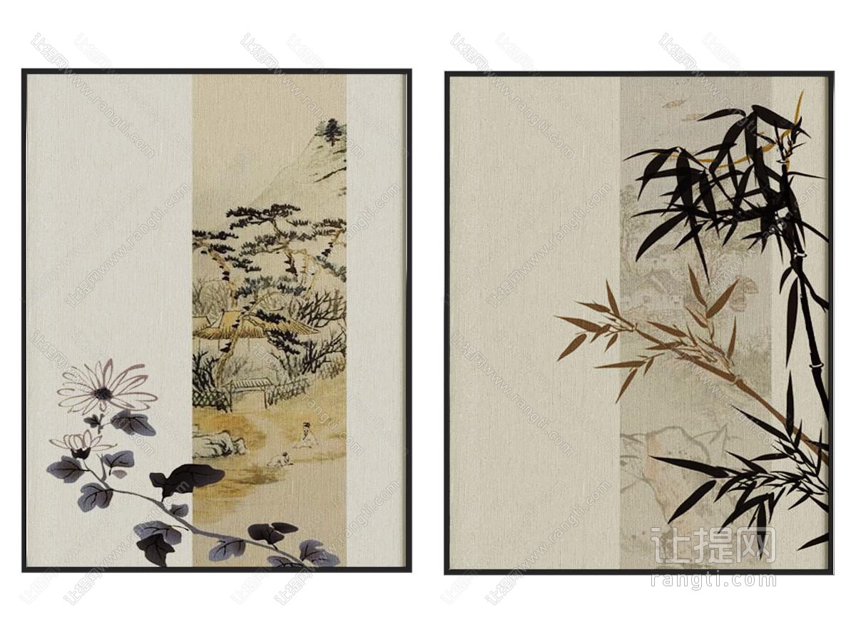 新中式装饰画