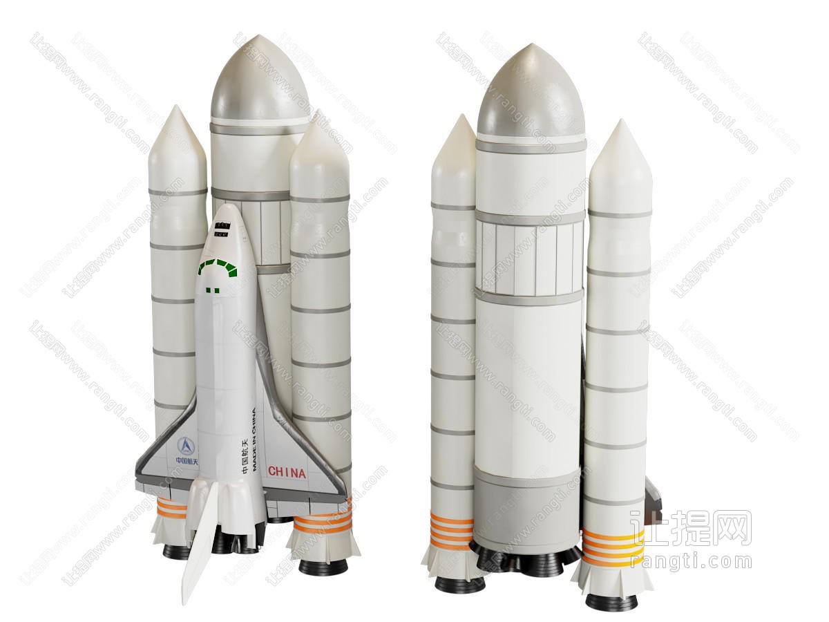 现代风格宇宙飞船 火箭 航天器材 飞机 太空飞船
