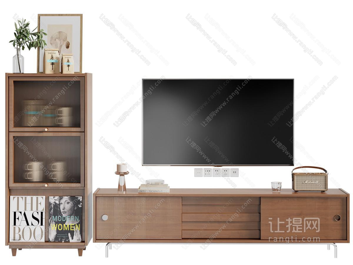 中古复古电视柜 装饰柜 储物柜 矮柜 边柜