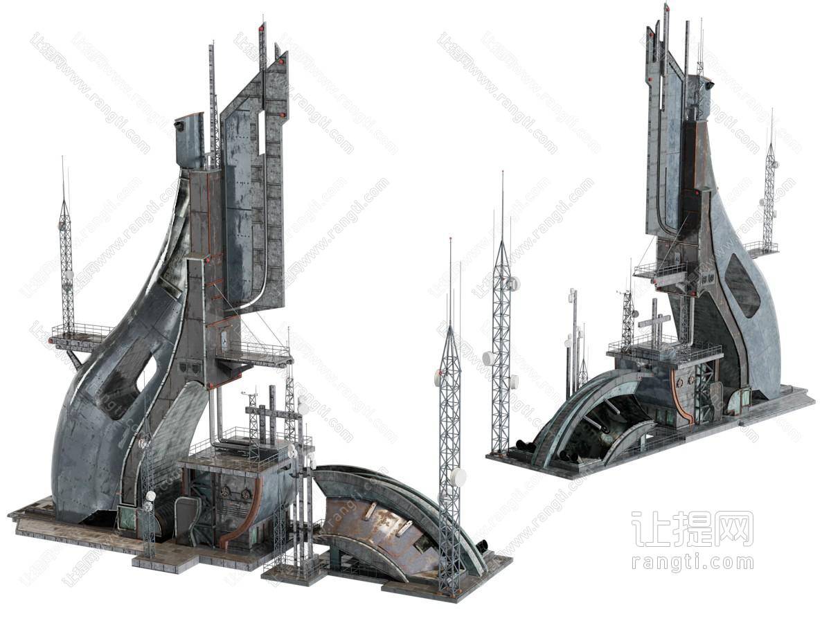 现代科幻建筑
