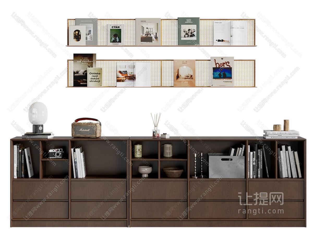 中古风置物架