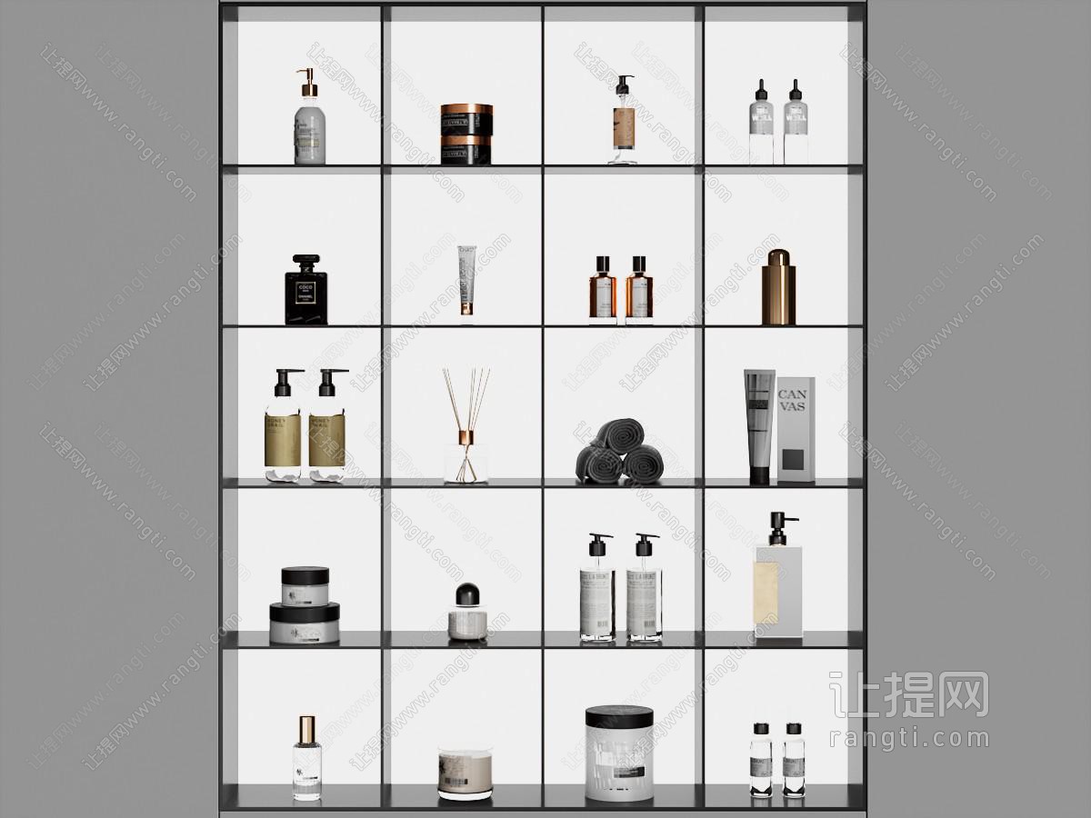 现代洗浴用品