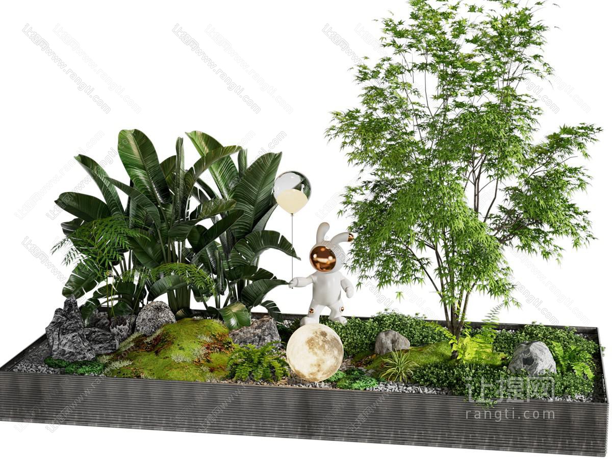 现代绿植造景